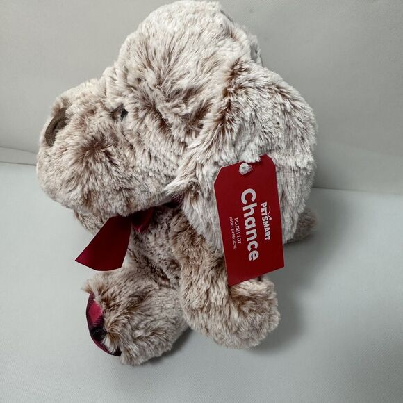 Pestsmart Dog Toy Chance The Puppy Plush Brown Squeaks 2023 Cuddle Play Chew - Picture 6 of 8